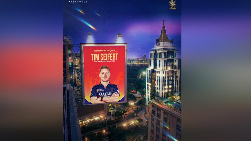 RCB signs Tim Seifert as replacement for Jacob Bethell ahead of IPL 2025 knockouts