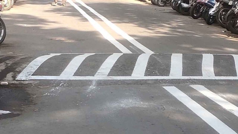 Hyderabad: Man approaches Petbasheerabad Police to complain against ‘illegally laid’ speed breakers on colony roads