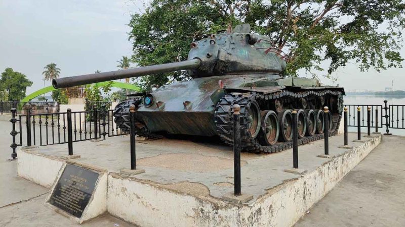 Here’s the story behind Hyderabad’s iconic Patton Tank perching on Tank Bund road