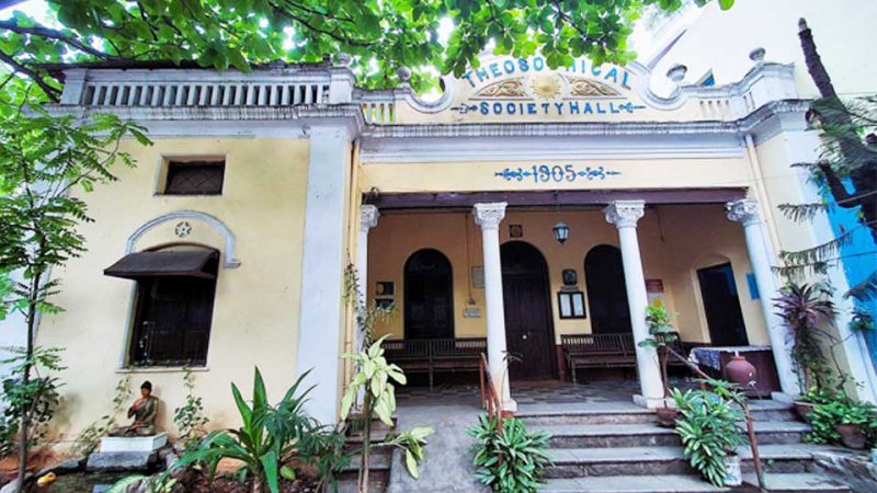 A temple of silence amid chaos of Hyderabad
