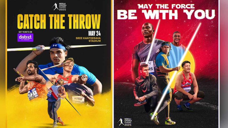 Ticket sales open for Neeraj Chopra Classic in Bengaluru; Global Javelin stars to compete on May 24
