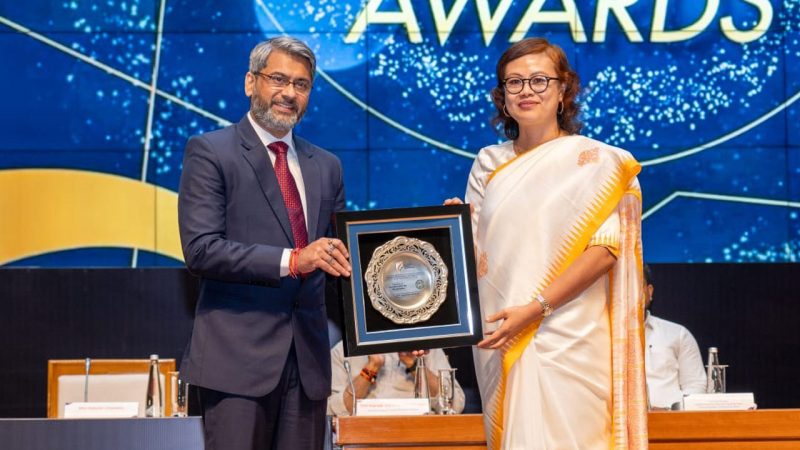 Sports Authority of Telangana honoured by AIFF for promoting football