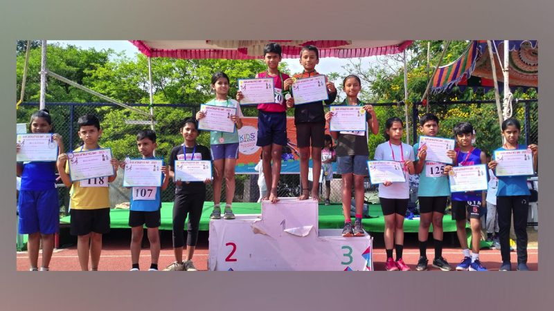 Hyderabad: Kids Athletics Day held by HDSA at Osmania University