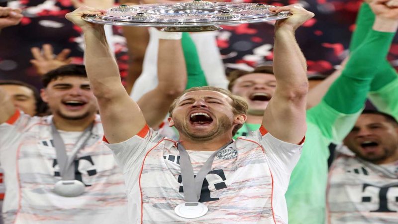 Bayern celebrates 34th Bundesliga trophy