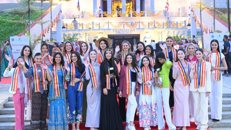 Telangana: Miss World contestants visit Buddhavanam