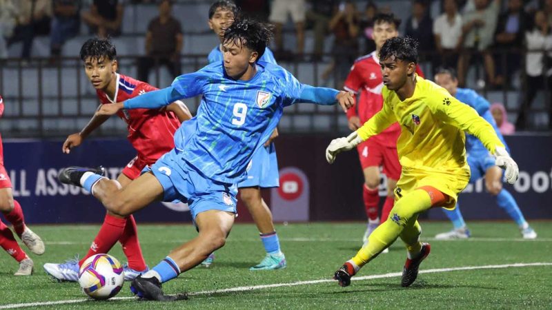 SAFF U19 football championship: India decimates Nepal to enter semi-finals
