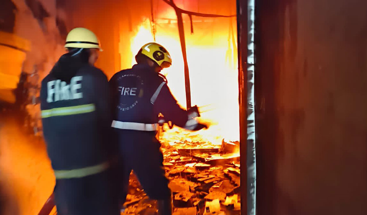 Gulzar Houz fire incident: State government announces Rs. 5 lakh ex gratia