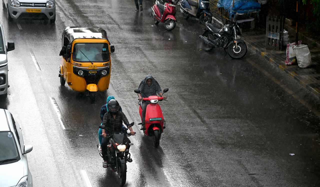 Rains to continue in Hyderabad and several districts of Telangana till next week Friday