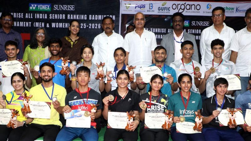 Sonna Ginpaul and Rujula Ramu win titles at All India Senior ranking badminton tournament