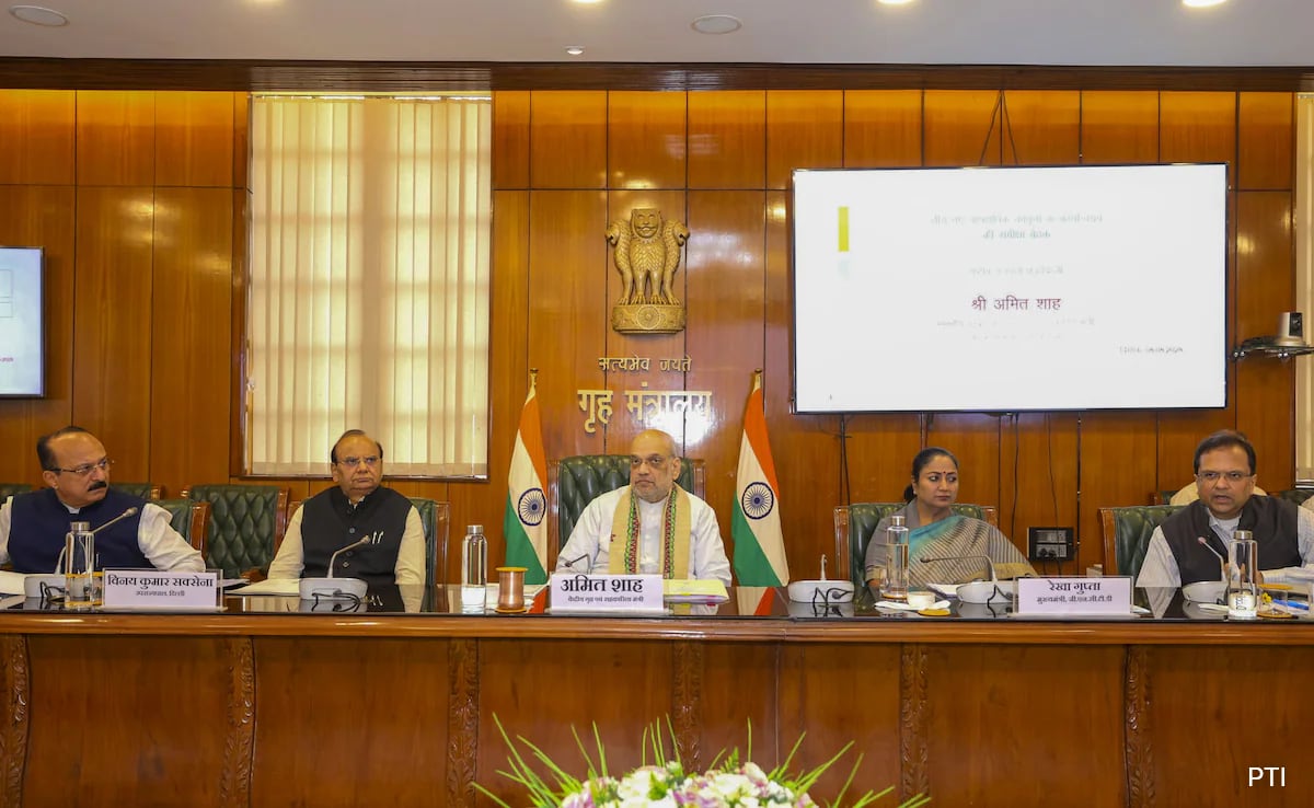 Amit Shah Chairs Meet To Review Implementation Of 3 New Criminal Laws In Delhi