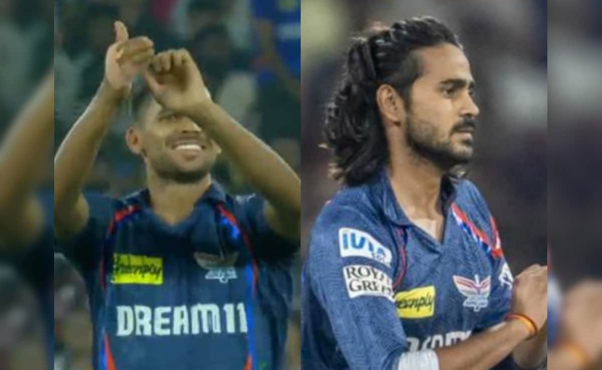 Watch: LSG Pacer Repeats Digvesh's Controversial Celebration Against GT