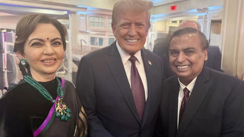 Mukesh Ambani flies to Qatar to meet Trump, second meeting since inauguration