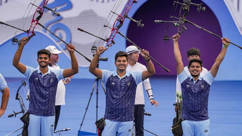 India wins gold, silver and a bronz at World Cup Stage II archery championship