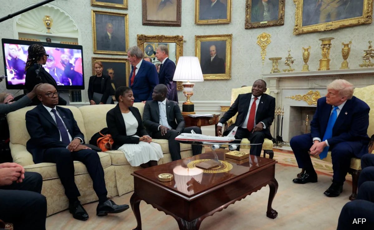 Trump Ambushed South Africa's Ramaphosa With Video. It Had Many Falsehoods