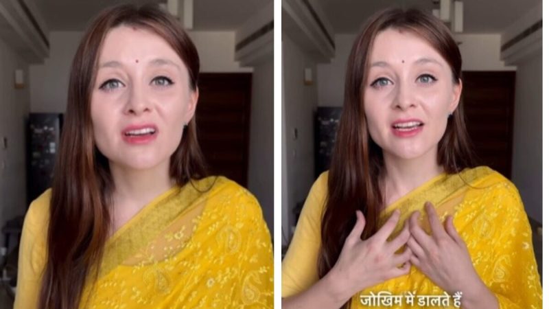 Russian Woman Praises Indian Army: "I Can Call India My Peaceful Home"