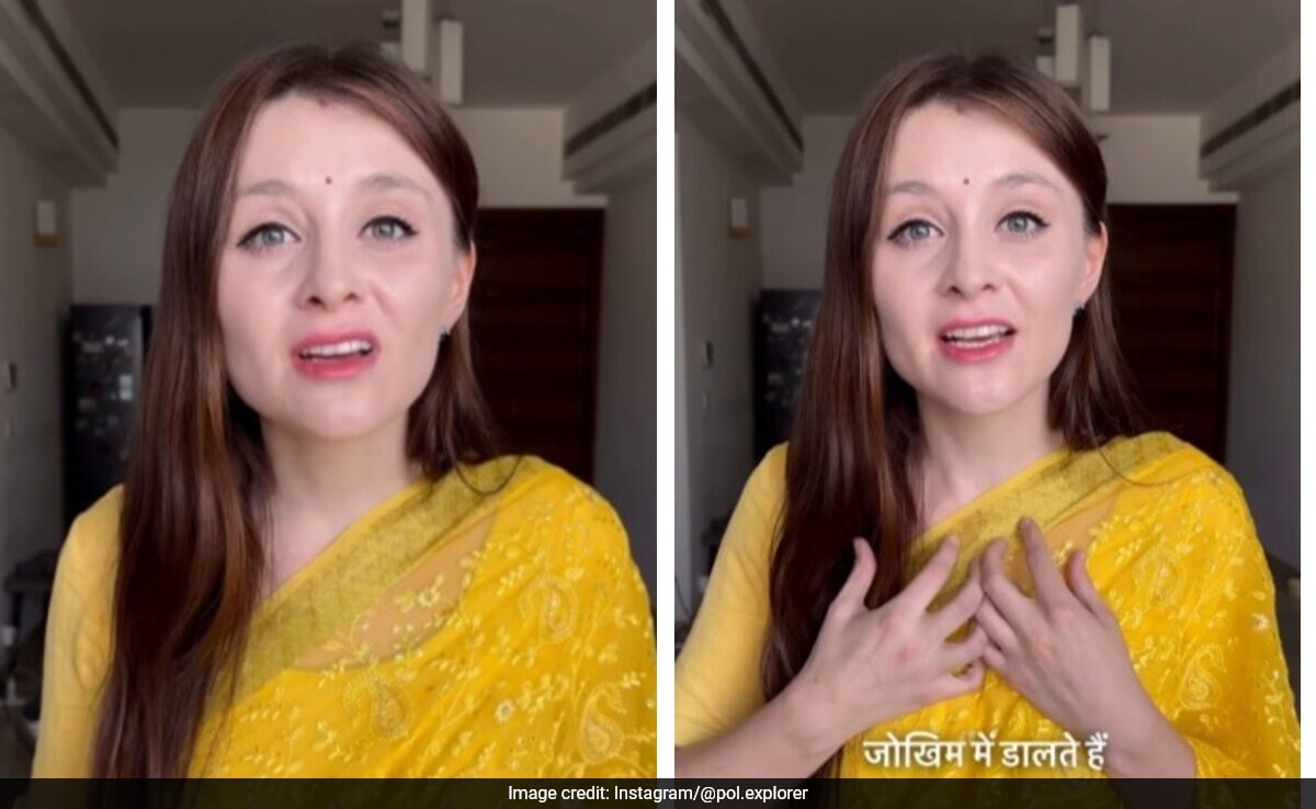 Russian Woman Praises Indian Army: "I Can Call India My Peaceful Home"