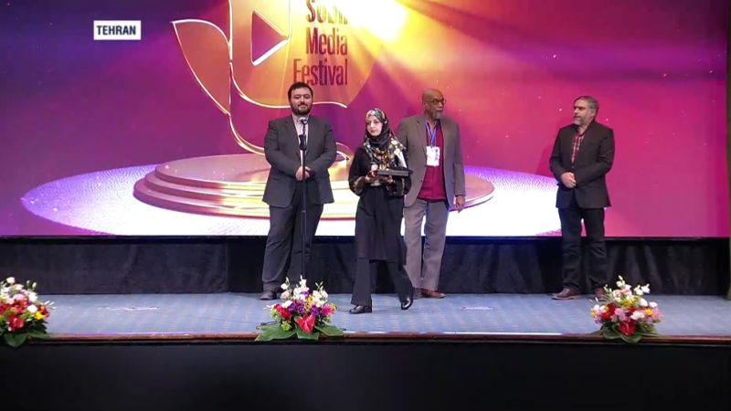 Press TV journalist wins Sobh Media Festival award for feature on US role in Gaza genocide