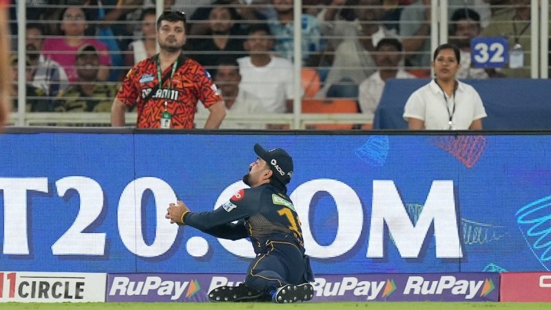Best Catch Of IPL 2025? Rashid Khan Stuns Everyone With Sensational Diving Catch