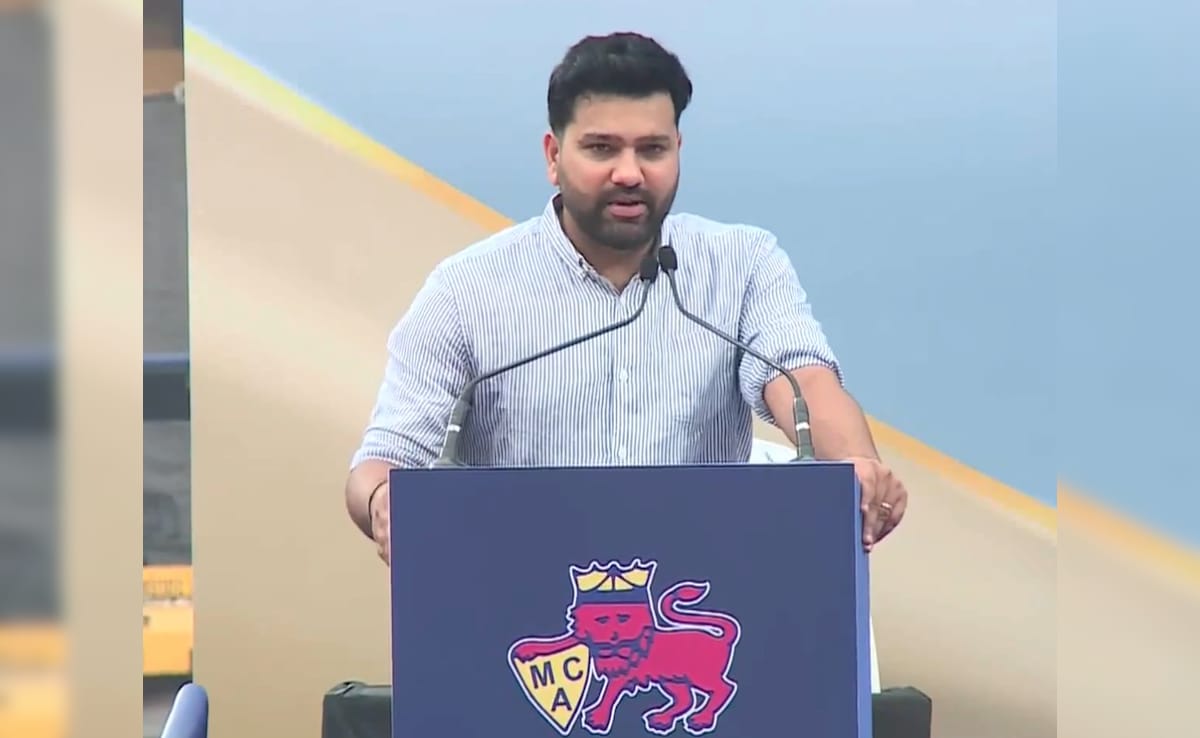 "Still Playing…": Rohit's Message As Wankhede Stand Named After Him Unveiled