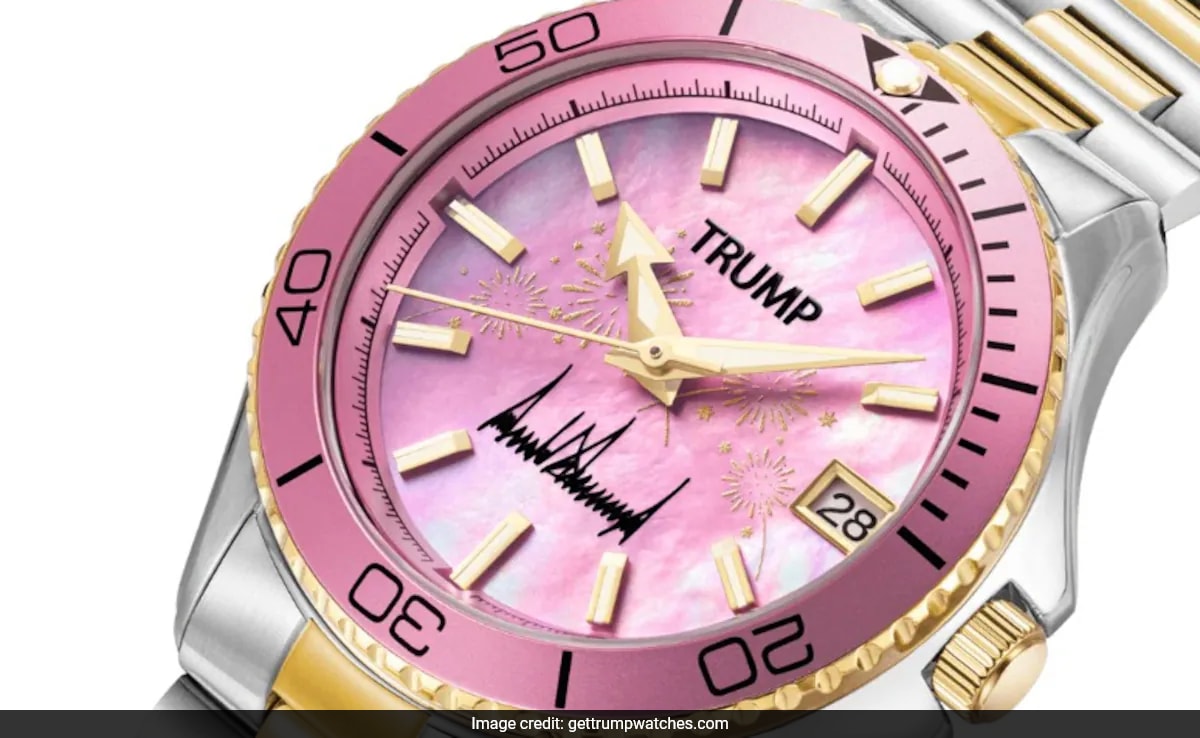 US Man Receives Pricey Trump-Branded Watch With A Glaring Typo