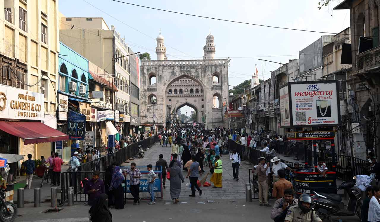 Hyderabad: Traffic restrictions around Charminar in view of Miss World Heritage Walk
