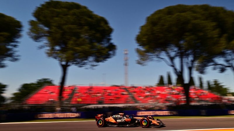 Oscar Piastri Fastest In Imola FP1, Gabriel Bortoleto Crashes