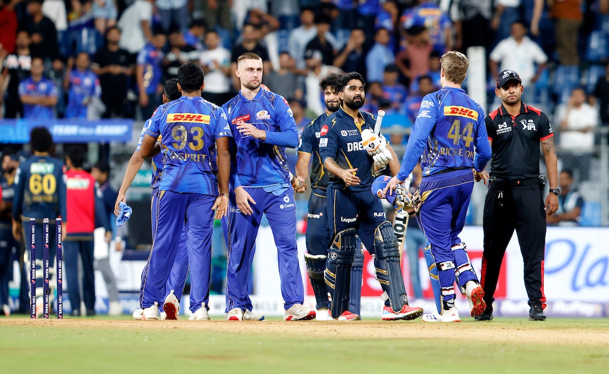 "Things Can Get Tricky": India Great On MI's Playoffs Hopes After Loss To GT