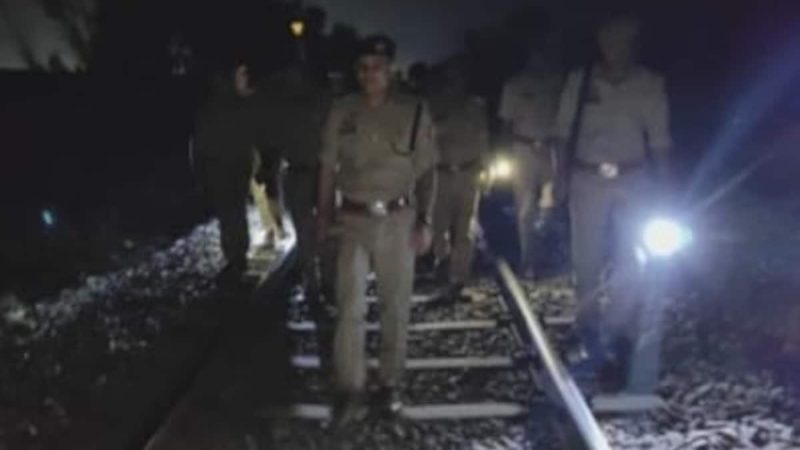 Train Accident Averted In UP After Wooden Blocks Found On Track