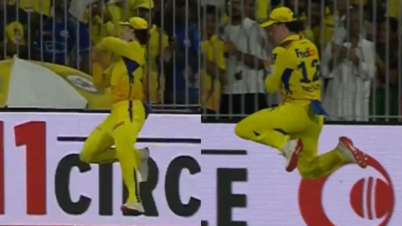 Chennai Super Kings Star Takes Stunning Boundary Line Catch, Sends Fans Into Frenzy – Watch