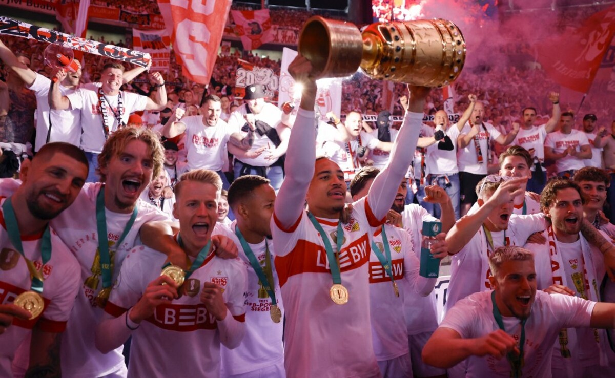 Stuttgart Win Thrilling DFB-Pokal Final, Lift 1st German Cup In 28 Years