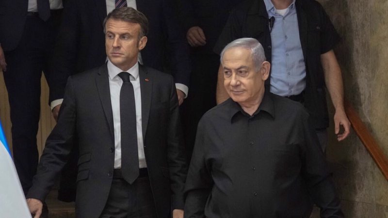 Netanyahu hits back at Macron for criticizing starvation policy in Gaza