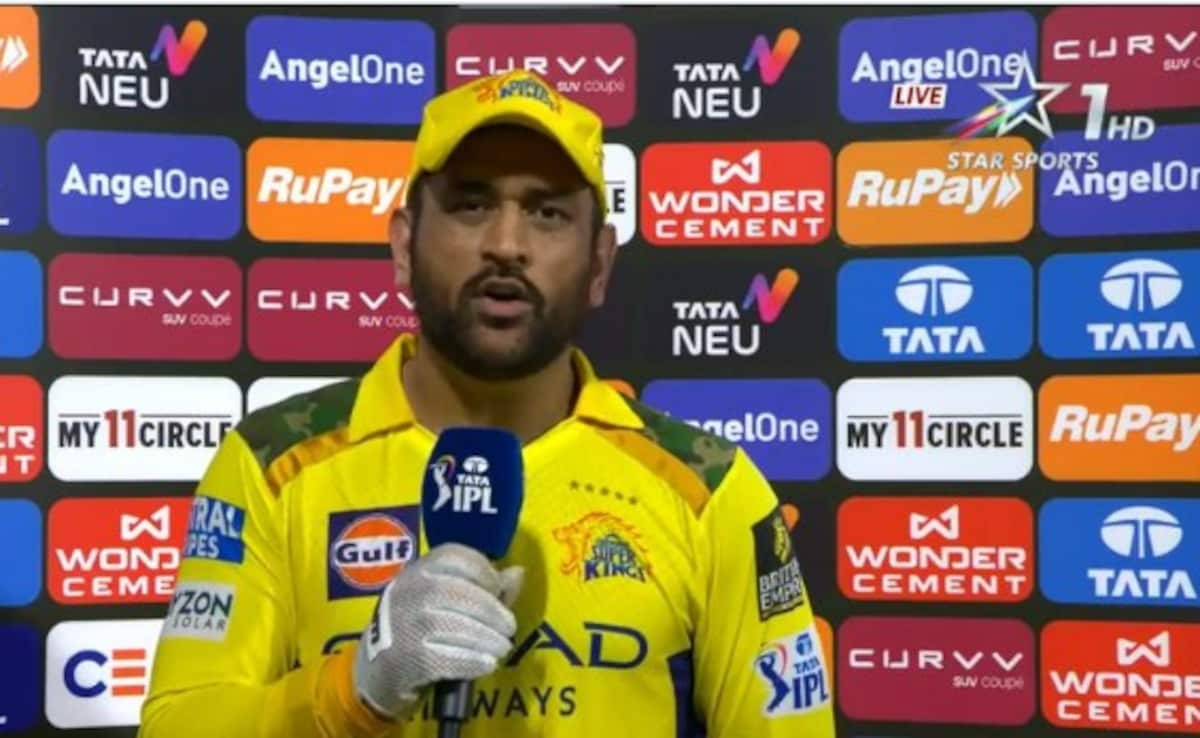 "Need To Take…": MS Dhoni Blunt As Ever As CSK's IPL 2025 Playoff Hope Fade Away After Losing To PBKS