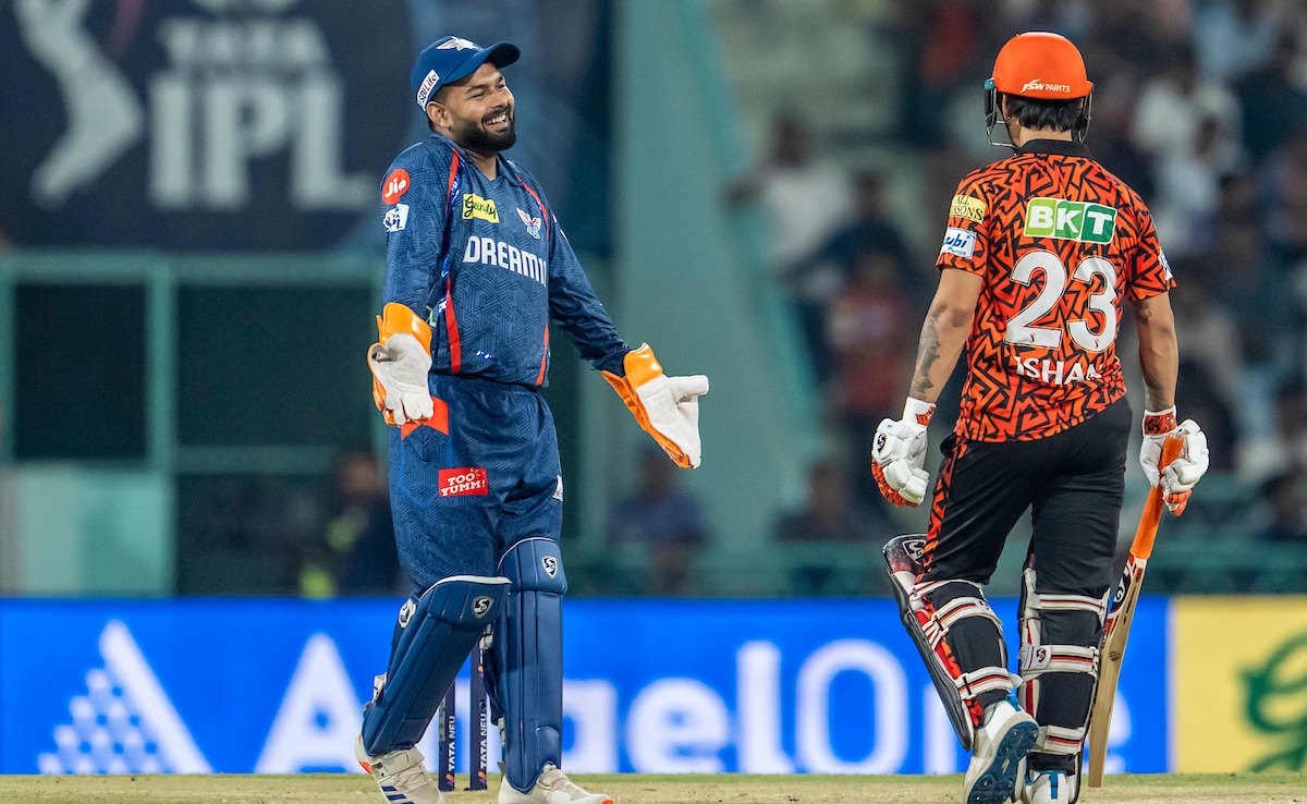Rishabh Pant In Animated Chat With Umpire Over DRS Drama During LSG vs SRH Match. This Happens Next