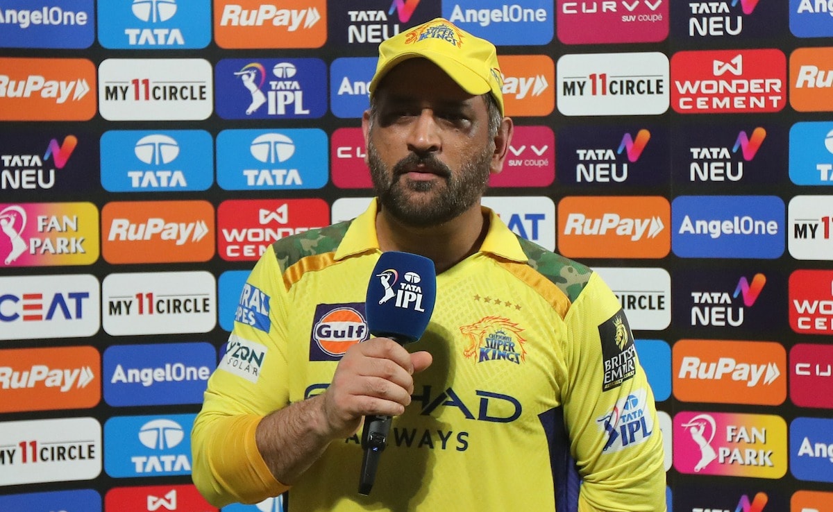 MS Dhoni's Clear Message To CSK Teammates After 10th Defeat Of IPL 2025 Season