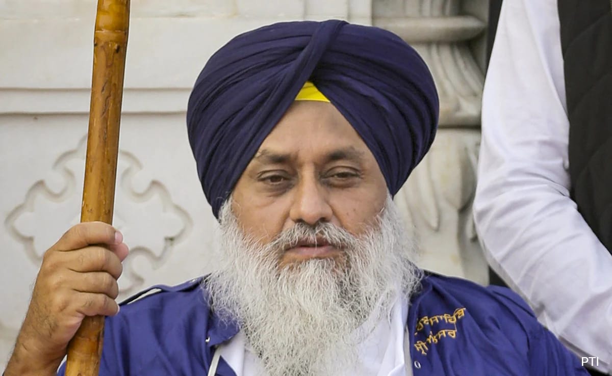 "Acted As A Statesman": Sukhbir Badal Praises PM For Bold Action Against Pak