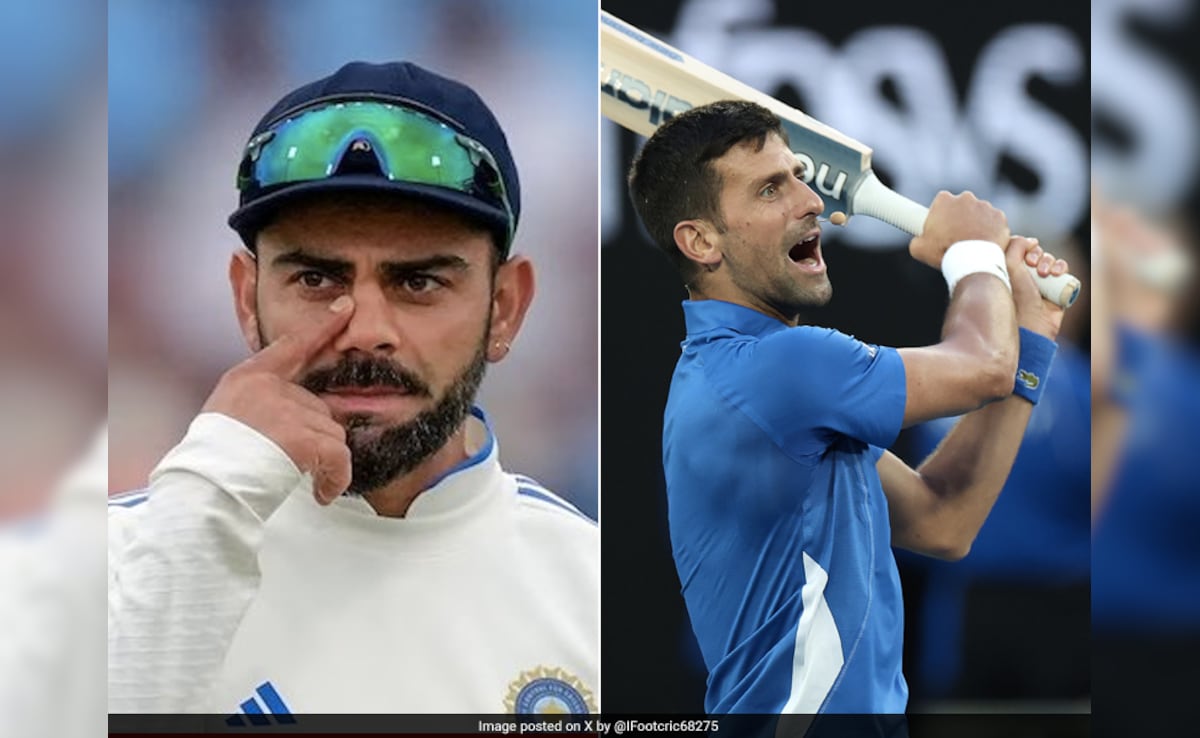 "Incredible Innings": Novak Djokovic Hails Virat Kohli For Successful Test Career