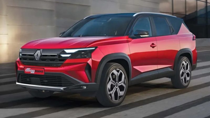 Renault Duster's 7-Seater Sibling 'Boreal' Snapped Testing: Check Pics