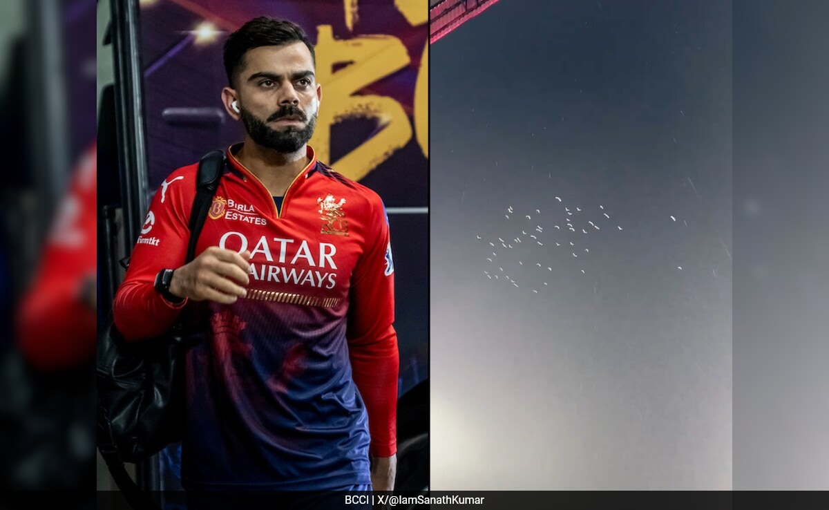 "White Pigeons Over Chinnaswamy": Virat Kohli Gets Ultimate Tribute In Bengaluru