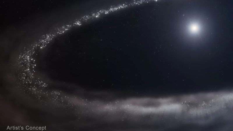 James Webb Spots Frozen Water In Distant Star System For The First Time
