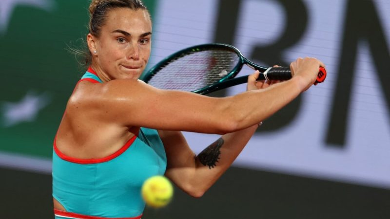 Top Seed Aryna Sabalenka Powers Into French Open Second Round