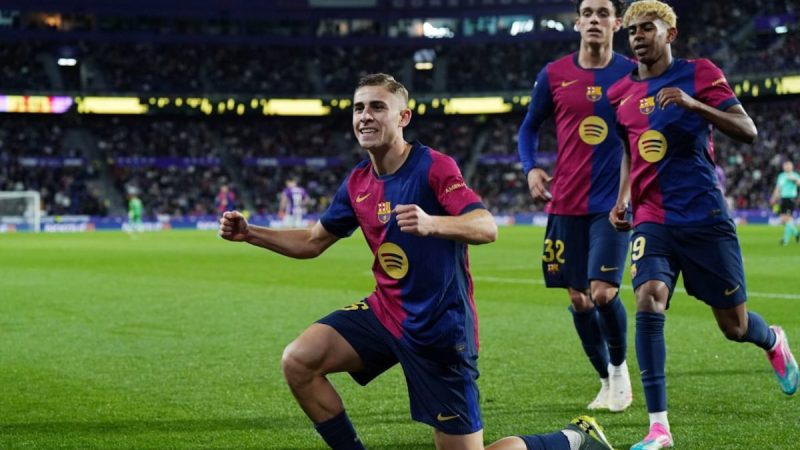 Barcelona Battle Back At Valladolid To Preserve La Liga Title Charge