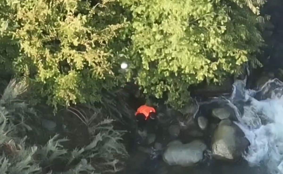 Video: Man Alleged To Have Helped Terrorists In J&K Jumps Into River, Drowns