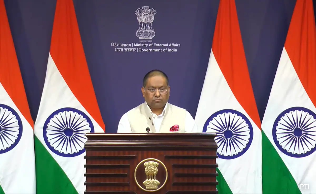 Global Community Recognises Pak As "Epicentre Of Terrorism": India