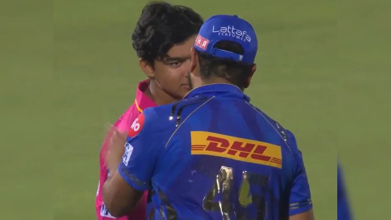 Rohit Sharma's Incredible Gesture For Vaibhav Suryavanshi After RR Star's 2-Ball Duck