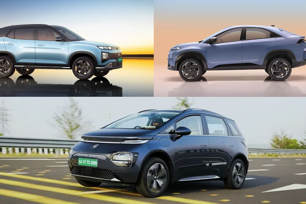 MG Windsor EV Pro vs Hyundai Creta Electric vs Tata Curvv EV: Spec Comparison