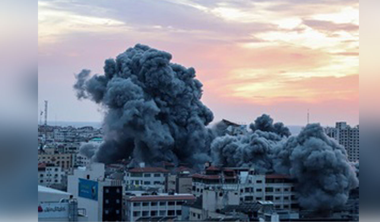 Israeli strikes kill 20 people in Gaza as US President wraps up his Middle East visit