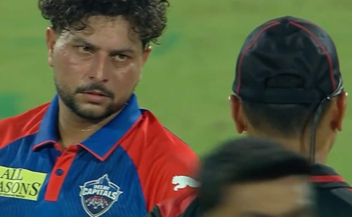 Kuldeep Yadav Loses Cool On Umpire After DRS Call Goes Against Him. Watch