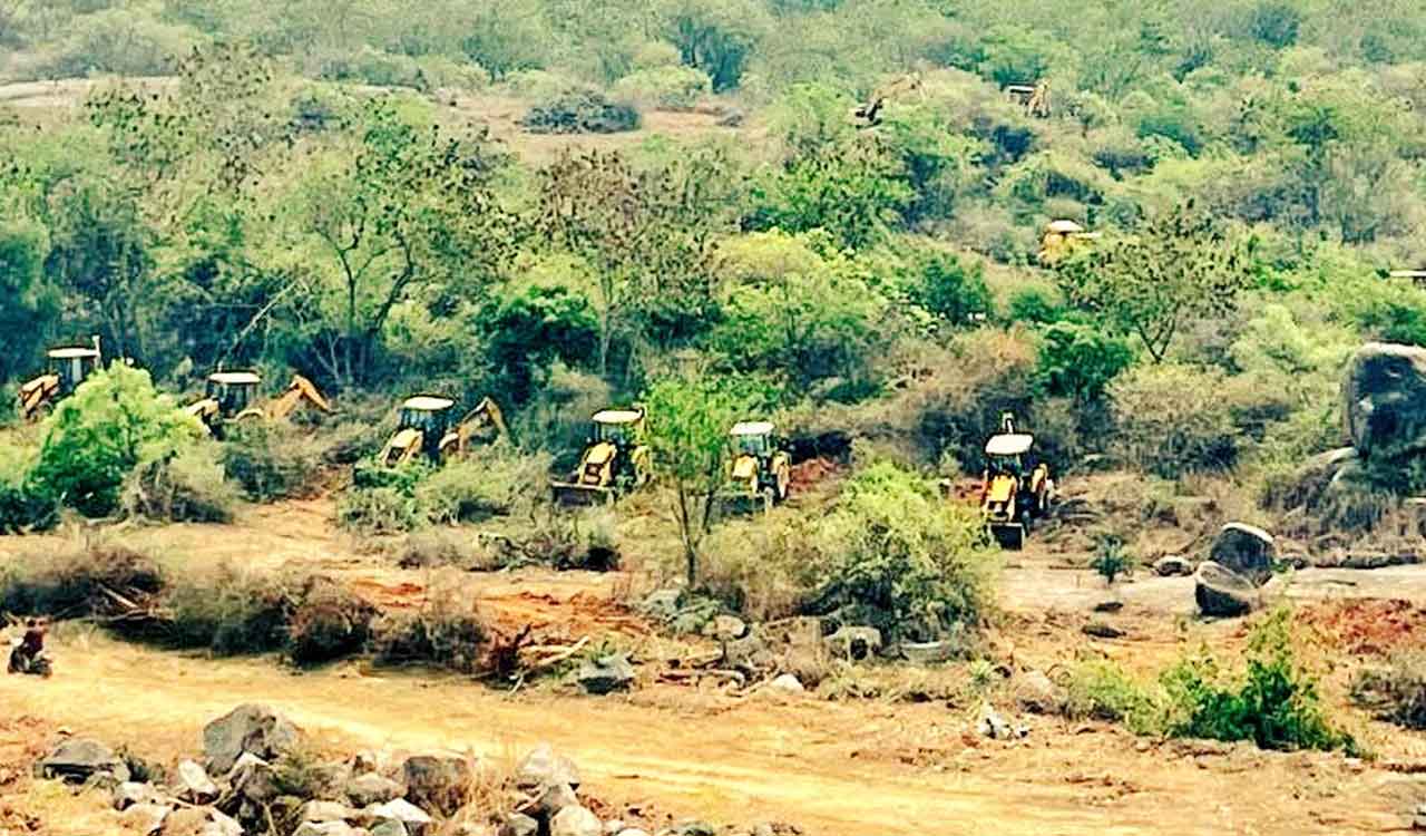 BRS demands probe into Hyderabad’s Kancha Gachibowli land controversy