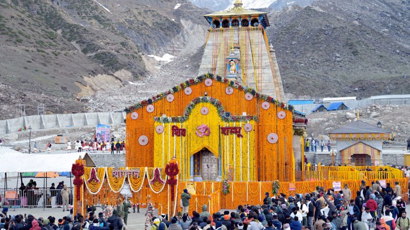 Kedarnath temple doors open for devotees from today