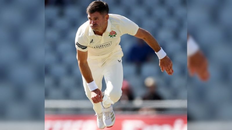 England Great James Anderson Shines On County Return, Takes Two Wickets